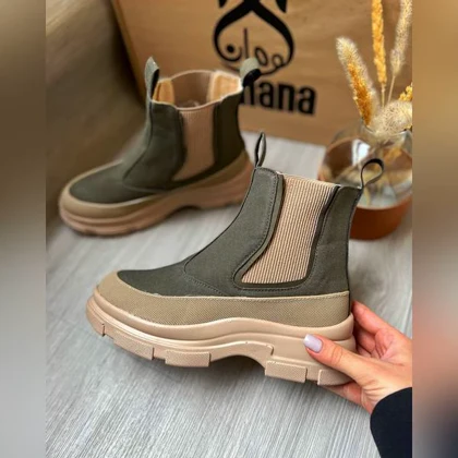 نیم‌بوت برزنتی کاپ‌دار _ 1290