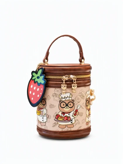 کیف دوشی زنانه وارداتی برند pitton bear کد 8587