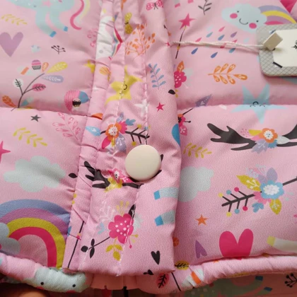 کاپشن دخترانه طرح تکشاخ