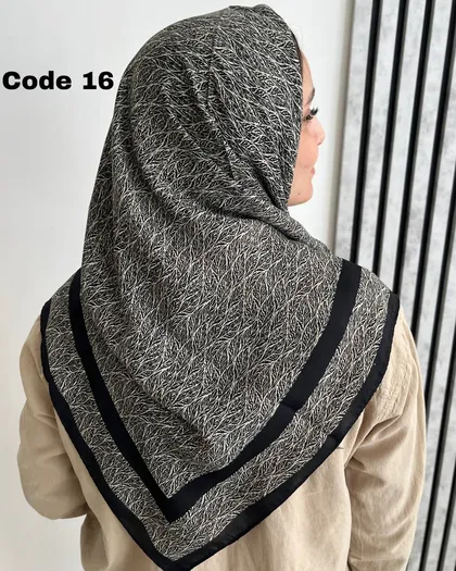 روسری حریر کرپ اورجینال 4100