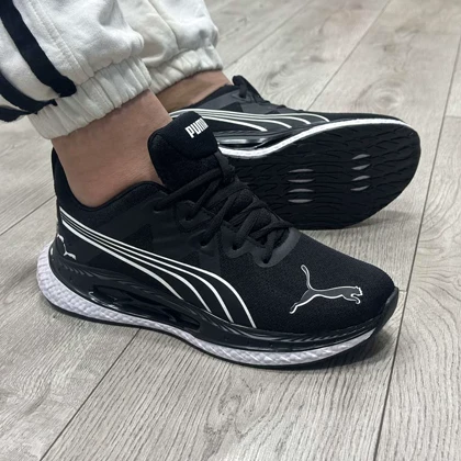 کتانی اسپرت مردانه مدل پوما PUMA رنگ مشکی سفید