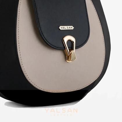 کیف دوشی زنانه چرم یلسان مدل آوید کد 218-GN