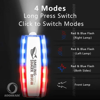 چراغ خطر چند منظوره SMILING SHARK کد JD-003
