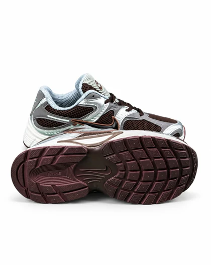 کفش کتانی زنانه رانینگ مدل نایکی V5 طوسی موکا Nike V5