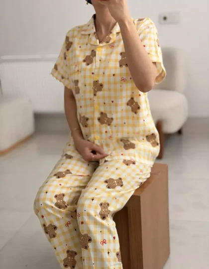 بلوز و شلوار و شورتک 3343