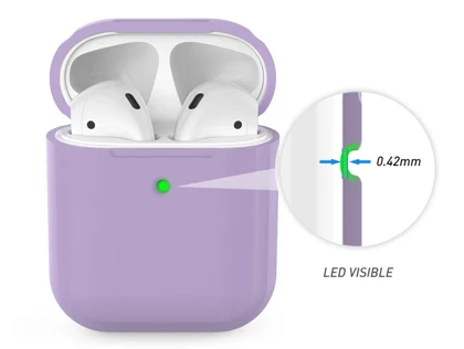 کاور سیلیکونی ایرپاد 1 و 2 آها استایل Ahastyle PT88-Z AirPods Case 2MM Silicone Replacement Cover