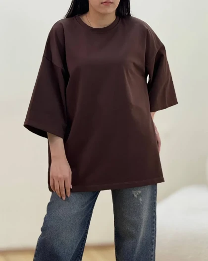 تیشرت باکسی ساده