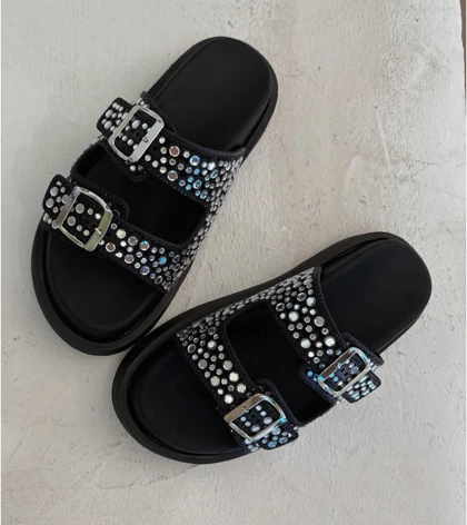 صندل لژدار زنانه مدل ازاده