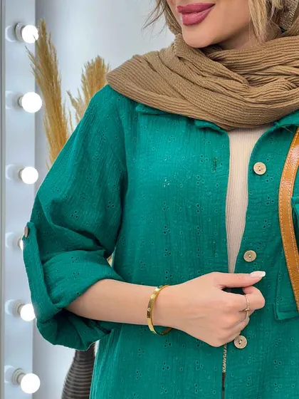 شومیز تک جیب سیما