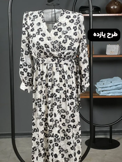 پیراهن حریر چپ و راستی 1291