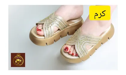 صندل دمپایی روفرشی تمام طبی زنانه 604-52