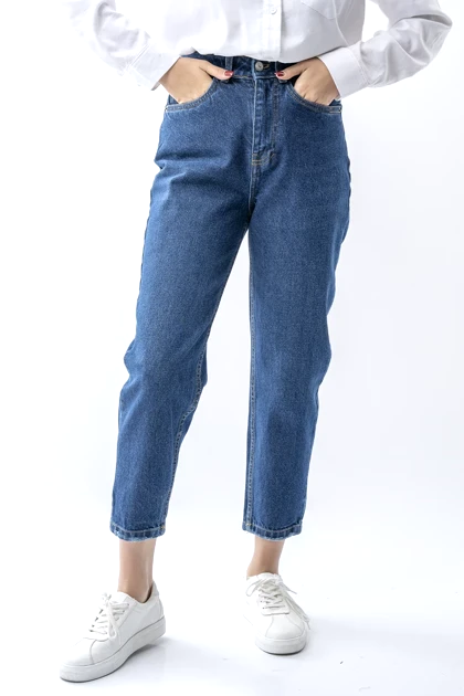 شلوار جین مام فیت زنانه