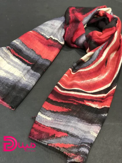 شال آبرنگی ژاکارد