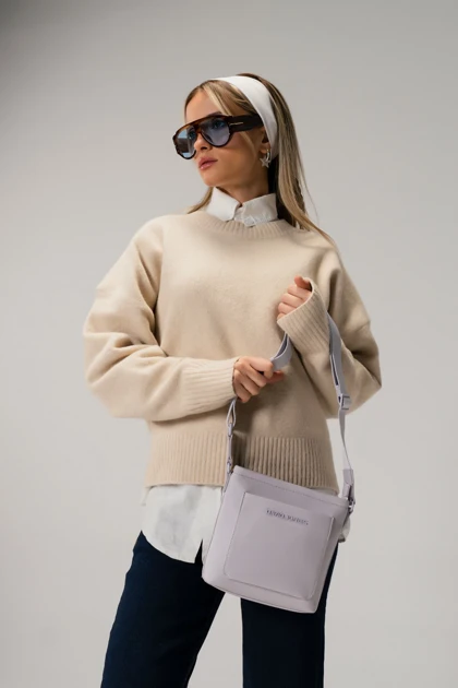 کیف دوشی زنانه دیوید جونز DAVID JONES مدل CM7494