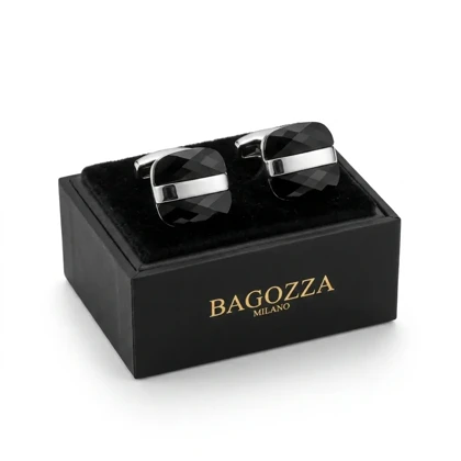 دکمه سردست لاکچری طرح زیرکونیا برند Bagozza