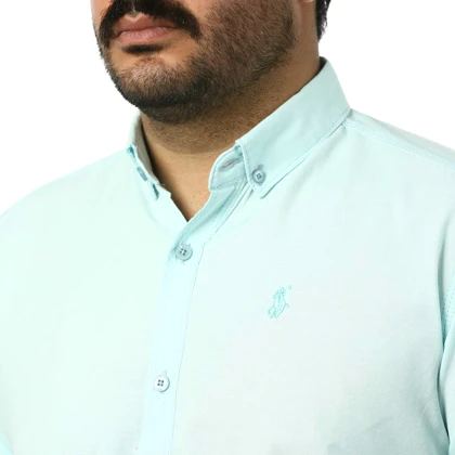 پیراهن آستین بلند ساده مردانه مدل 61029116