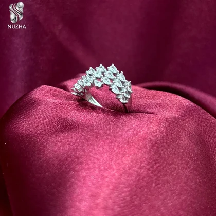 انگشترنقره زنانه کدanz1135