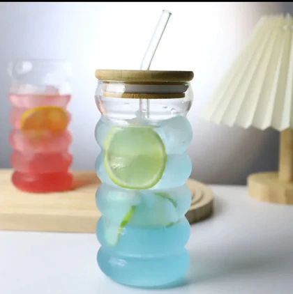 لیوان اسموتی پیرکس استوانه ای/ pa96