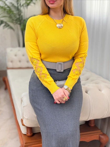 بلوز بافت مانیسا 2725