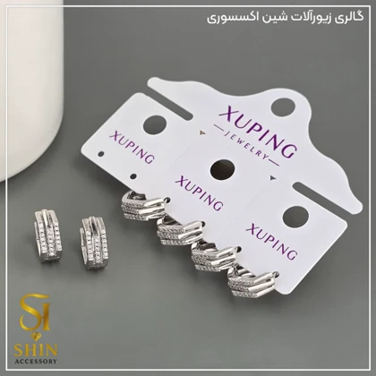 گوشواره زنانه ژوپینگ ، رنگ ثابت ضد حساسیت کدgzx010