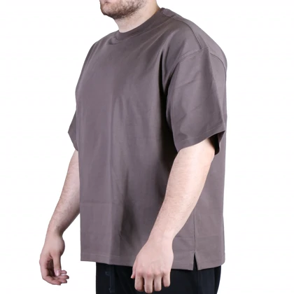 تیشرت یقه گرد ساده آزاد