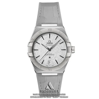 ساعت امگا کانسلیشن بند چرمی Omega Constellation Sedna-SGW3