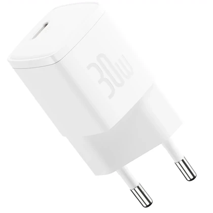 شارژر دیواری فست تایپ‌سی 30 وات بیسوس Cube Pro