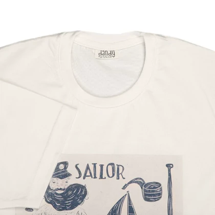تیشرت مردانه دندی مدل Sailor استایل کژوال با کیفیت فوق‌العاده
