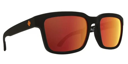 عینک آفتابی اسپای SPY Helm 2 Dale Jr Matte Black - HD Plus Gray Green with Orange Spectra Mirror