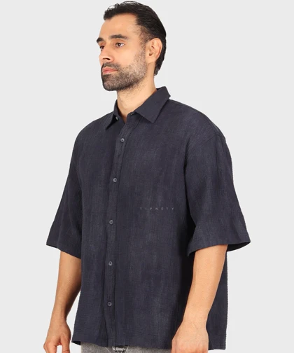 پیراهن باکسی مردانه آستین کوتاه 2683