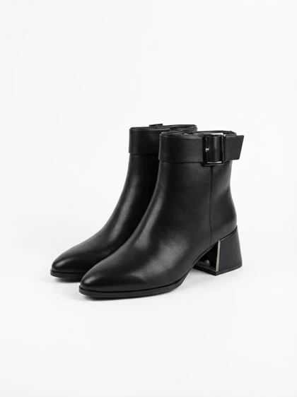 نیم بوت زنانه رزمری مدل Rosse merry Flat Ankle Boots SH6101