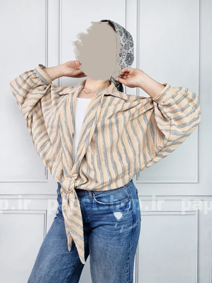 شومیز جلو گره‌ای مراکشی
