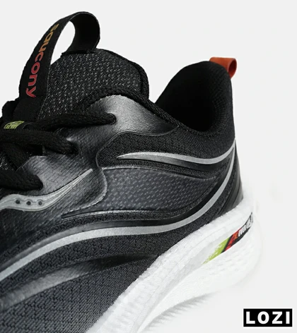 کفش کتانی طوسی خاکستری Saucony Ride Review v.2 مدل 7726