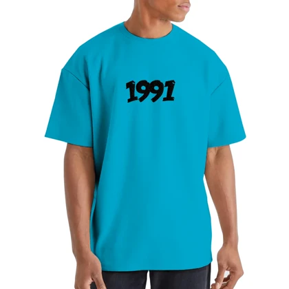 تیشرت اورسایز مردانه 1991 مدل TS1983