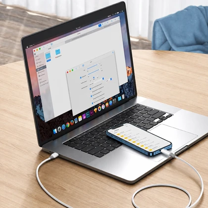 کابل لایتنینگ ارلدام Earldom مدل EC-159i توان 20 وات 2 متر