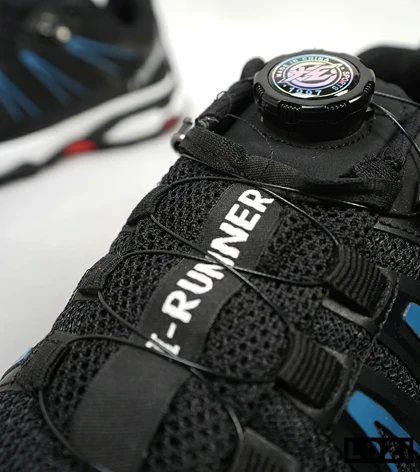 کفش کتانی مردانه مشکی آبی SALOMON I-Runner disk