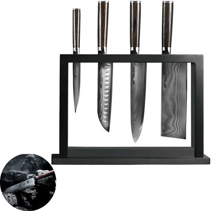 ست چاقو آشپزخانه هوهو HuoHou مدل HU0297 ساخت چندلایه بسیار پیشرفته