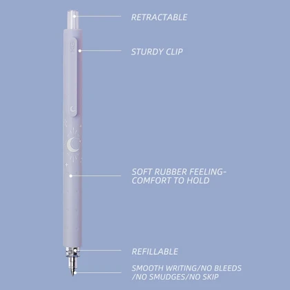 خودکار ژله ای کاکو (KACO K1028) با نوک 0.5 میلی متری 3 عددی مدل Sakura
