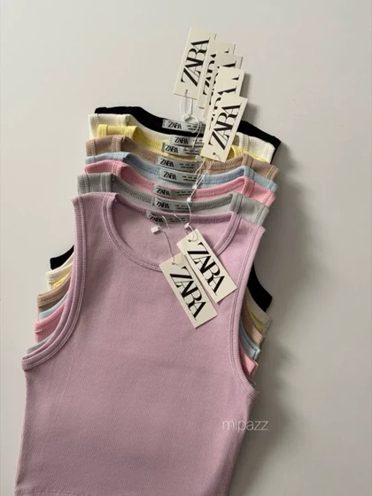 کراپ تاپ ساده زارا