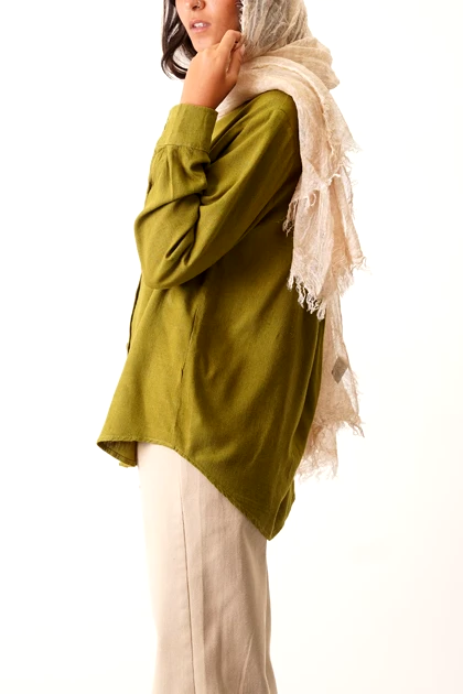 شومیز بیسیک پشت بلند زنانه