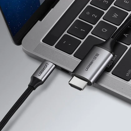کابل تبدیل تایپ‌سی به HDMI یک و نیم متری یوگرین ugreen MM142 50570