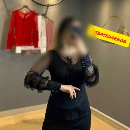 بلوز توری زنانه مجلسی