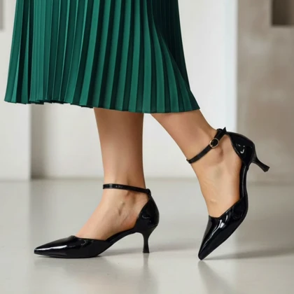 کفش مجلسی ظریف پاشنه3سانت