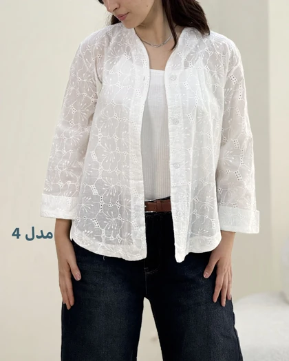 شومیز نسیم سوزن دوزی