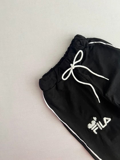 شلوار بچگانه اسلش مشکی فیلا 20018