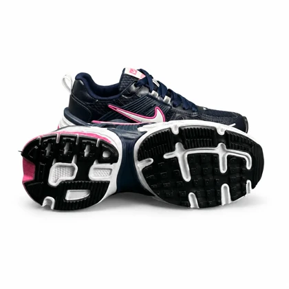 کفش کتانی زنانه نایکی v2k سرمه ای صورتی Nike V2k