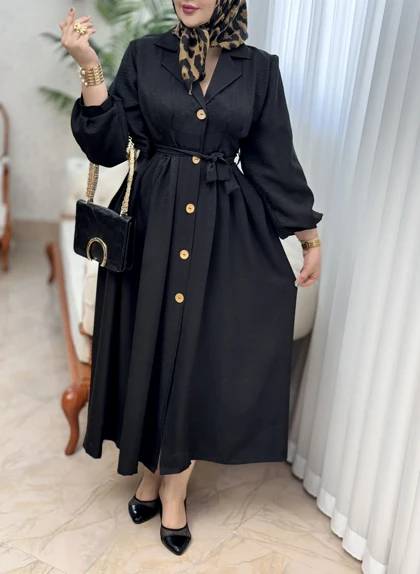 مانتو پیراهنی پارمیس 3252