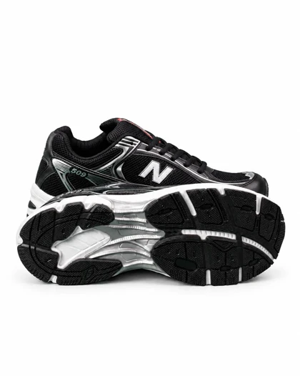 کتانی بزرگ پا مدل نیوبالانس 509 مشکی سفید New Balance509