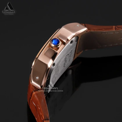 کارتیه سانتوس رزگلد Cartier Santos 100-RW