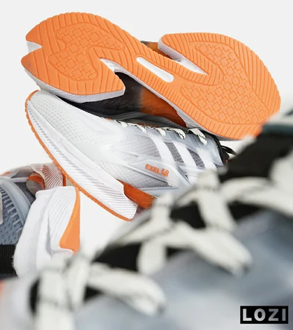 کفش کتانی مردانه و زنانه سفید فیلی نارنجی Adidas SUPERNOVA 3
